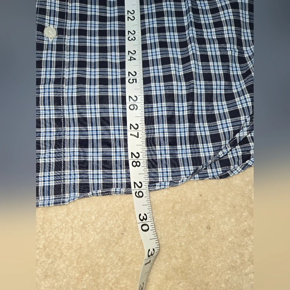 J.Crew Men's M Slim Fit Checkered Shirt